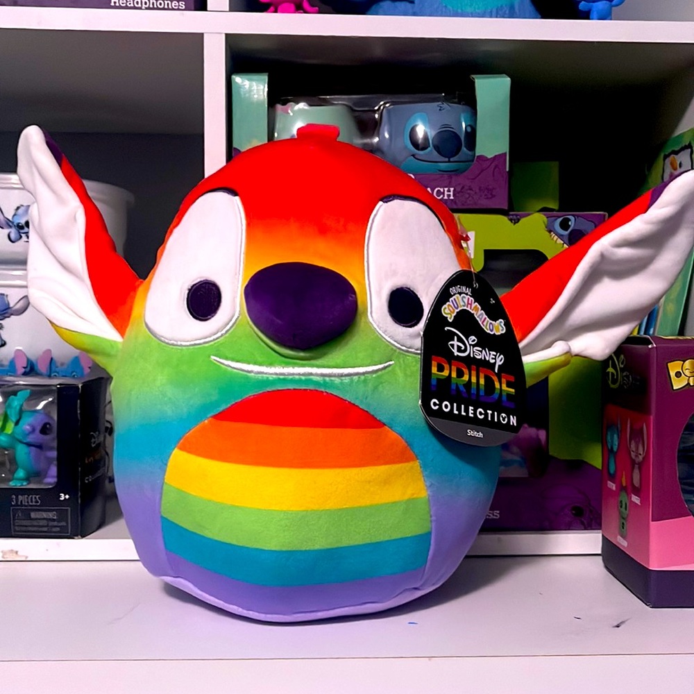 STITCH Squismallow PRIDE 🏳️‍🌈 8”